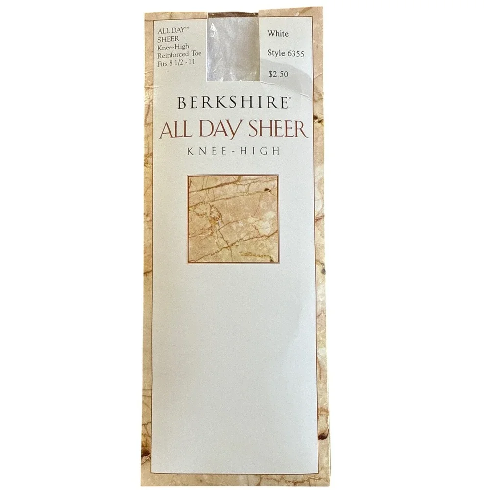 Vintage Queen Size Pantyhose Bundle Silkies Sheer to Waist Berkshire Knee‎ Highs